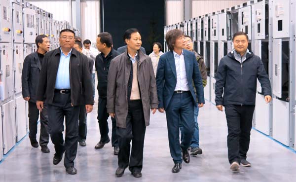寧波菲仕公司總裁任文杰一行赴長城電工參觀交流，共探技術創新合作新機遇